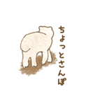 脱力マンチカン（個別スタンプ：34）