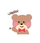 ぺろくま（個別スタンプ：1）