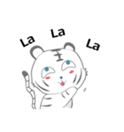 ホワイトタイガー（個別スタンプ：10）