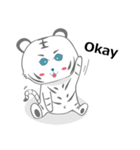 ホワイトタイガー（個別スタンプ：35）