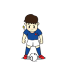 サッカー選手 - #10 (日本語)（個別スタンプ：4）