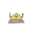 ひよこ夫婦の日常（個別スタンプ：3）