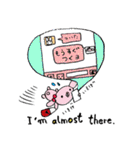 うさちゃんぴーす！あすなろ編（個別スタンプ：17）