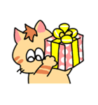 AmazingCatsスタンプ ハッピータイム（個別スタンプ：11）