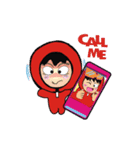 RED PACO ( Kung Fu style )（個別スタンプ：12）