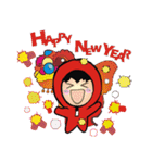 RED PACO ( Kung Fu style )（個別スタンプ：22）