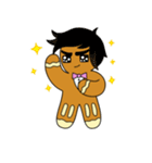 My Date With a gingerbread（個別スタンプ：7）