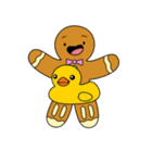 My Date With a gingerbread（個別スタンプ：19）
