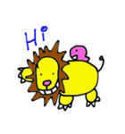Lion Love（個別スタンプ：3）