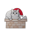 ねこのクリスマス（個別スタンプ：3）