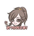 Girl's Sticker（個別スタンプ：8）