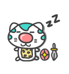 (平和Ver)でんせつのねこ★（個別スタンプ：8）