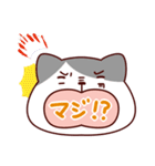 ねこの口も借りたい「ねこもじ」（個別スタンプ：24）