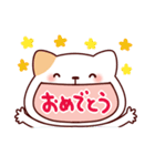 ねこの口も借りたい「ねこもじ」（個別スタンプ：25）