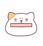 ねこの口も借りたい「ねこもじ」（個別スタンプ：37）