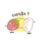 Mochigo - Strawberry and Mochi (Thai.)（個別スタンプ：25）