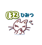 読み方付き～数字で会話の語呂合わせ（個別スタンプ：8）