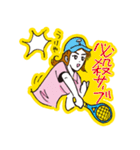 ファイト〜！女子テニス部（個別スタンプ：37）