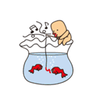 スクエア星人と仲間達（個別スタンプ：17）