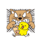 スクエア星人と仲間達（個別スタンプ：33）