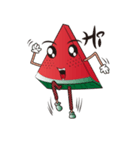 SuIKa-Man(Watermelon In Summer.)（個別スタンプ：1）