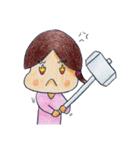 Q Rabbit(Life Articles)（個別スタンプ：22）