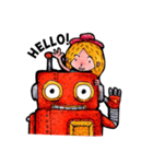 JaiDee and the Heartless Bot (English)（個別スタンプ：1）