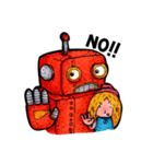 JaiDee and the Heartless Bot (English)（個別スタンプ：11）