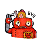 JaiDee and the Heartless Bot (English)（個別スタンプ：40）