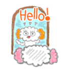 お耳がピンクのわんこ（個別スタンプ：38）