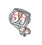 AsaBlue life style（個別スタンプ：10）