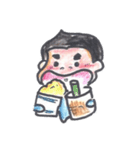 AsaBlue life style（個別スタンプ：37）