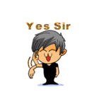 Large head- Boo（個別スタンプ：4）