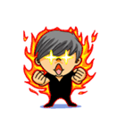 Large head- Boo（個別スタンプ：5）
