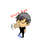 Large head- Boo（個別スタンプ：7）