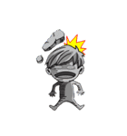 Large head- Boo（個別スタンプ：10）