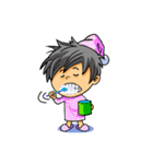 Large head- Boo（個別スタンプ：15）