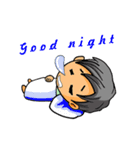 Large head- Boo（個別スタンプ：16）