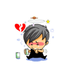 Large head- Boo（個別スタンプ：20）