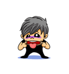 Large head- Boo（個別スタンプ：24）