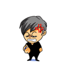 Large head- Boo（個別スタンプ：37）