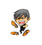 Large head- Boo（個別スタンプ：38）