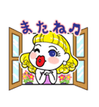 ☆ハニーちゃん2☆Happyスタンプ 日本語版（個別スタンプ：6）