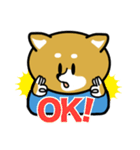 柴犬のキャンパスライフ（個別スタンプ：2）