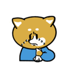柴犬のキャンパスライフ（個別スタンプ：14）