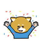 柴犬のキャンパスライフ（個別スタンプ：16）