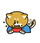 柴犬のキャンパスライフ（個別スタンプ：22）