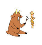 deer sticker 2（個別スタンプ：22）