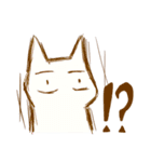 萌え悶えるねこ（個別スタンプ：36）