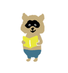 Pompon raccoon（個別スタンプ：4）